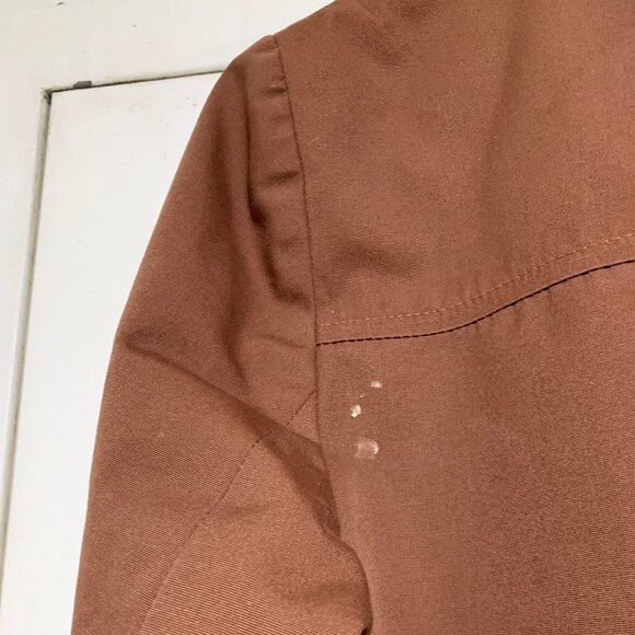 VINTAGE LONDON FOG SHERPA LINED HOODED TRENCH COATS SIZE M - Picture 8 of 10